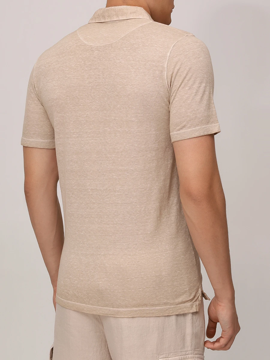 Поло льняное