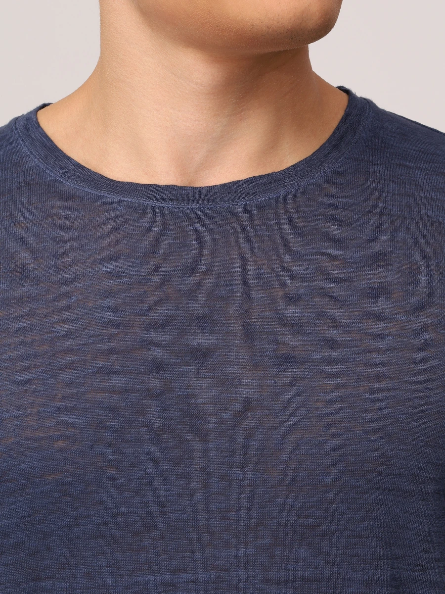 Лонгслив льняной