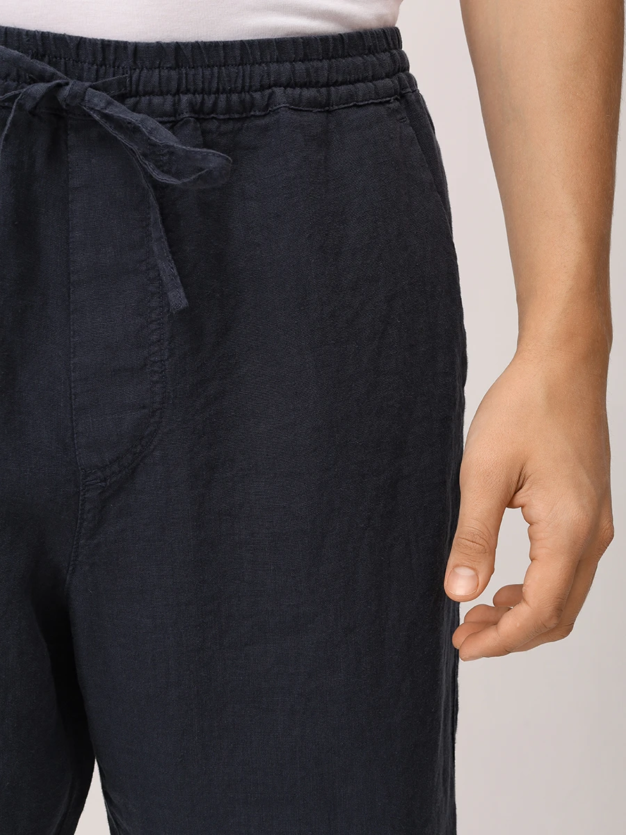 Бермуды льняные