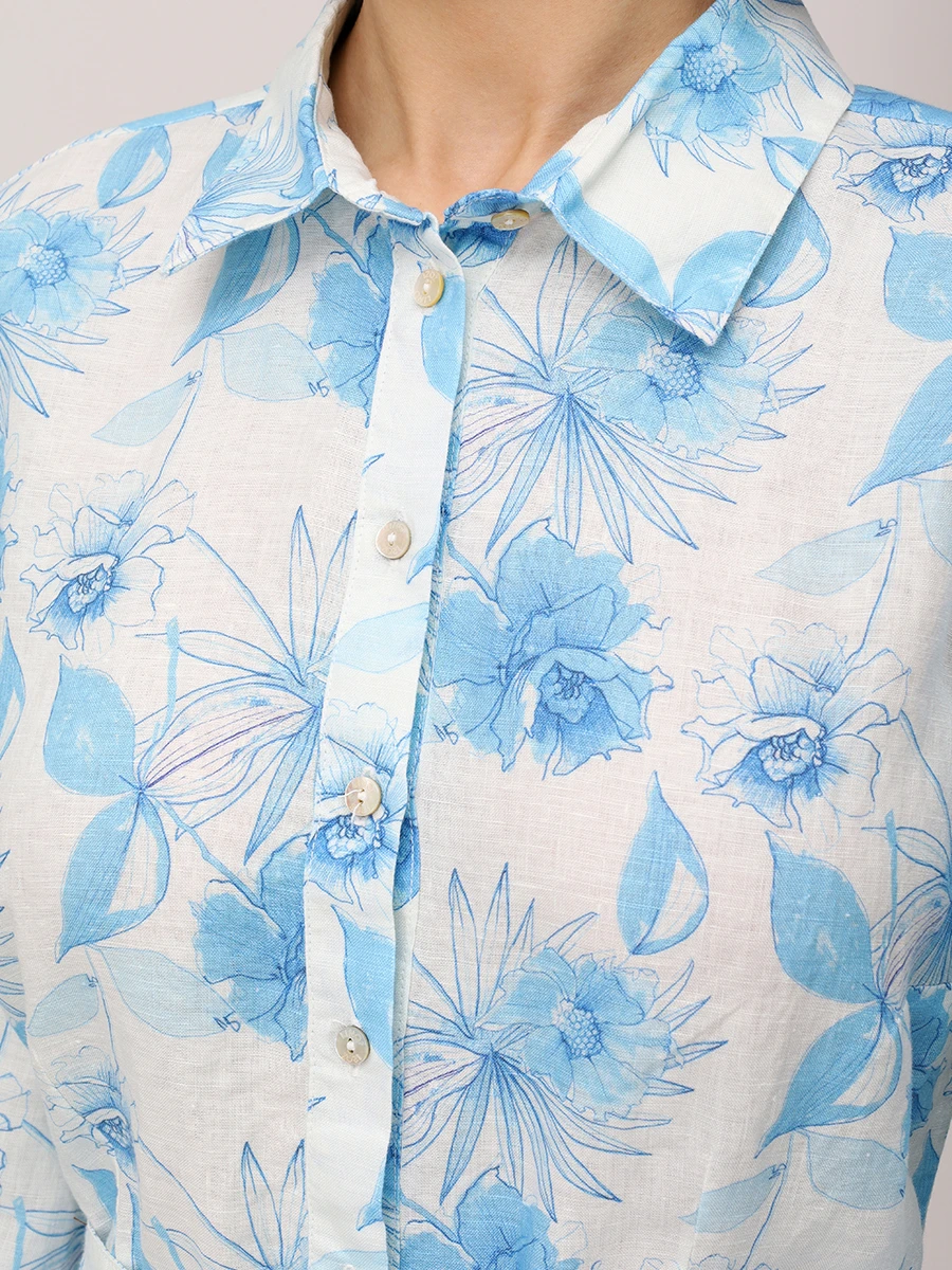 Платье льняное