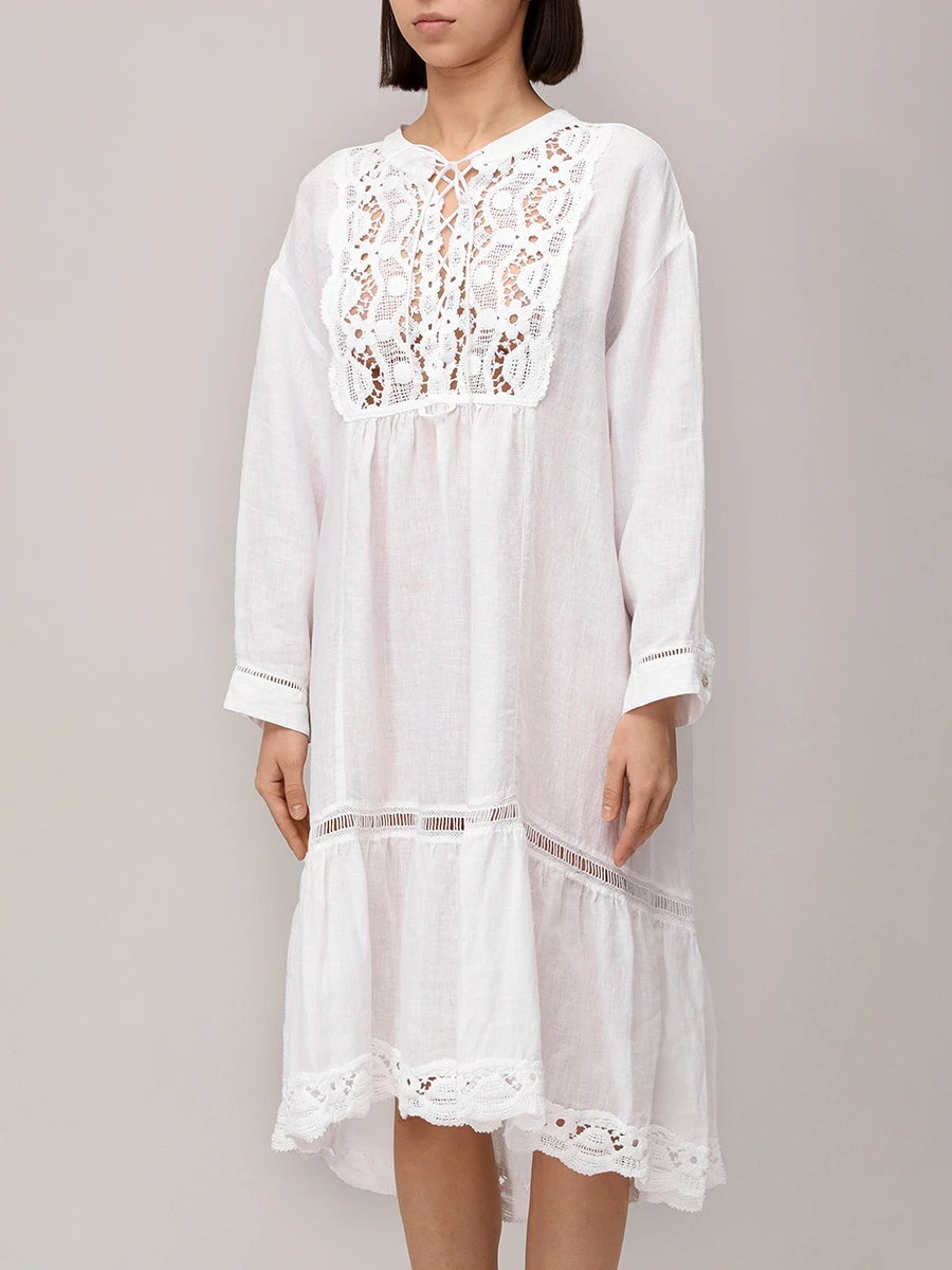 Платье льняное