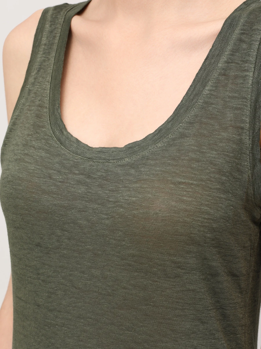 Топ льняной