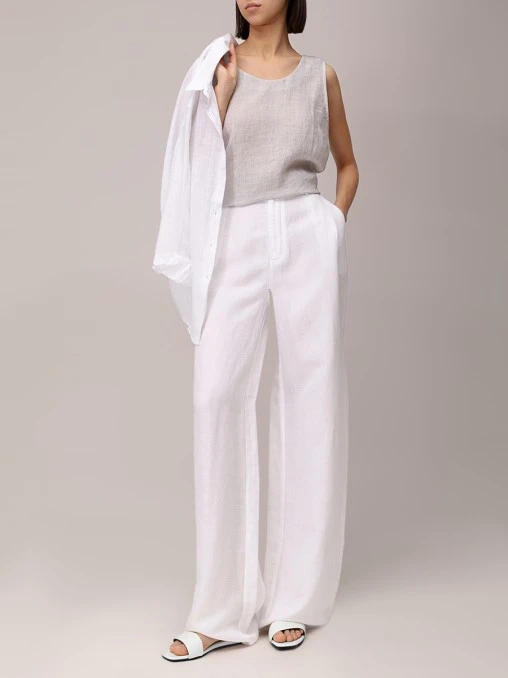 Топ льняной 120% LINO