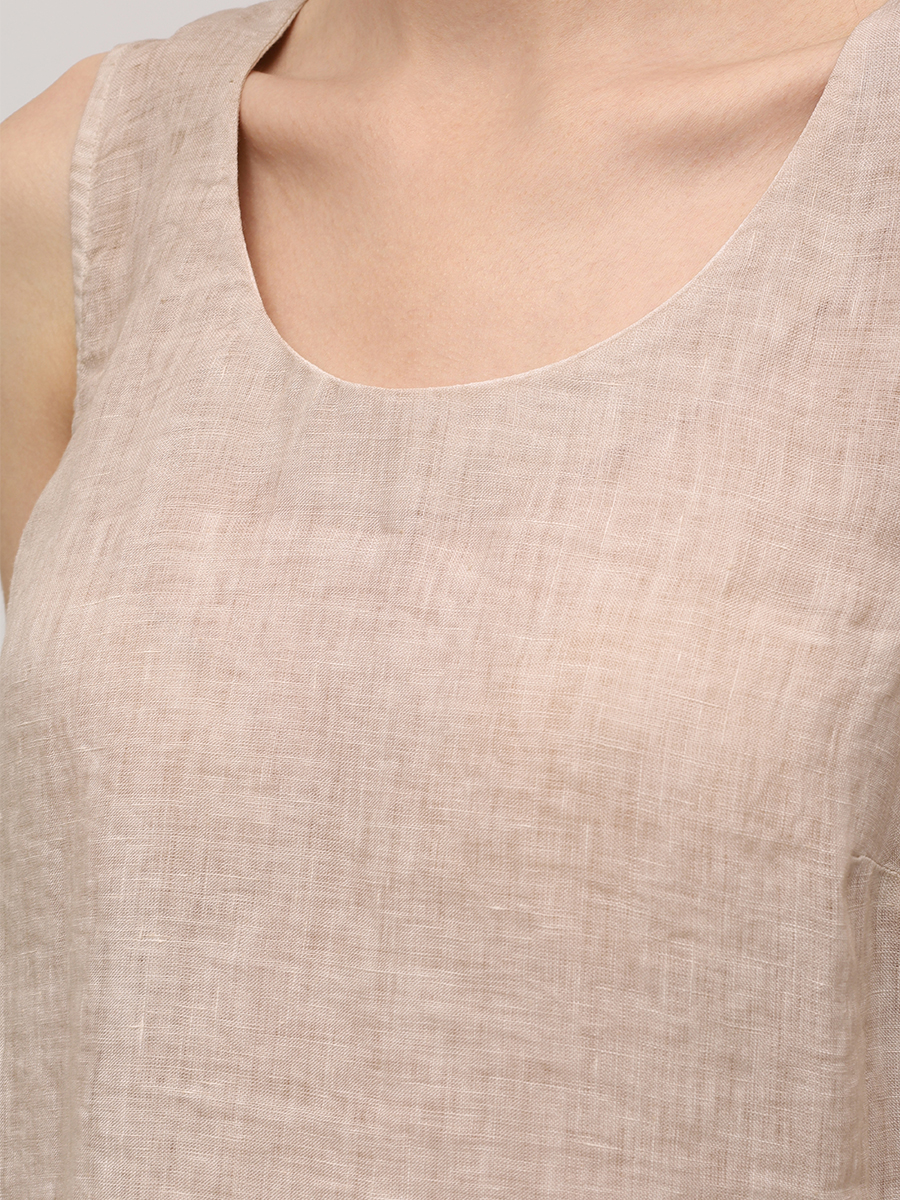 Топ льняной