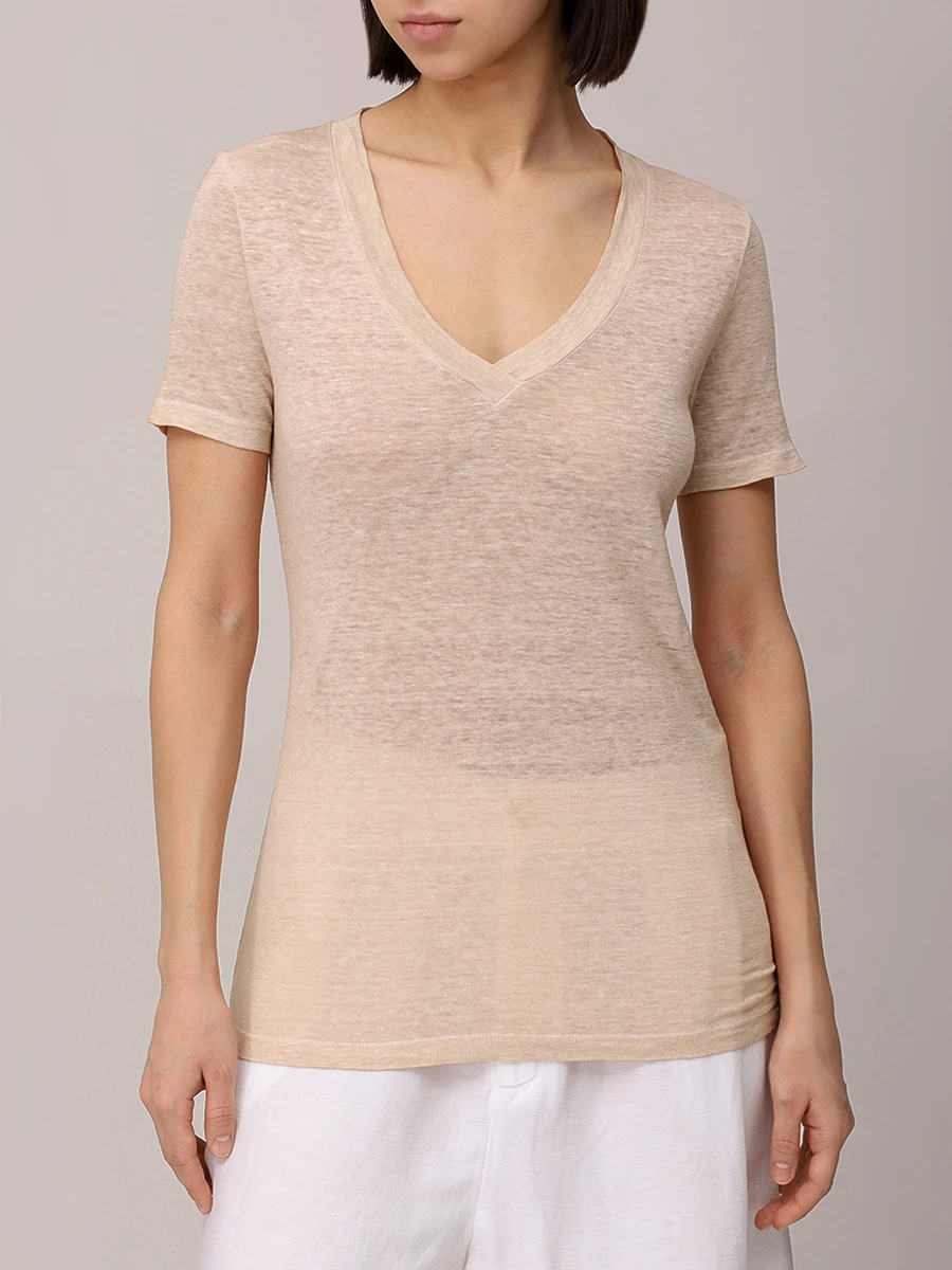 Футболка льняная