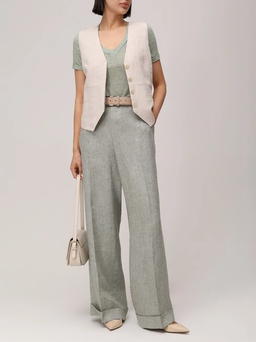 Футболка льняная 120% LINO