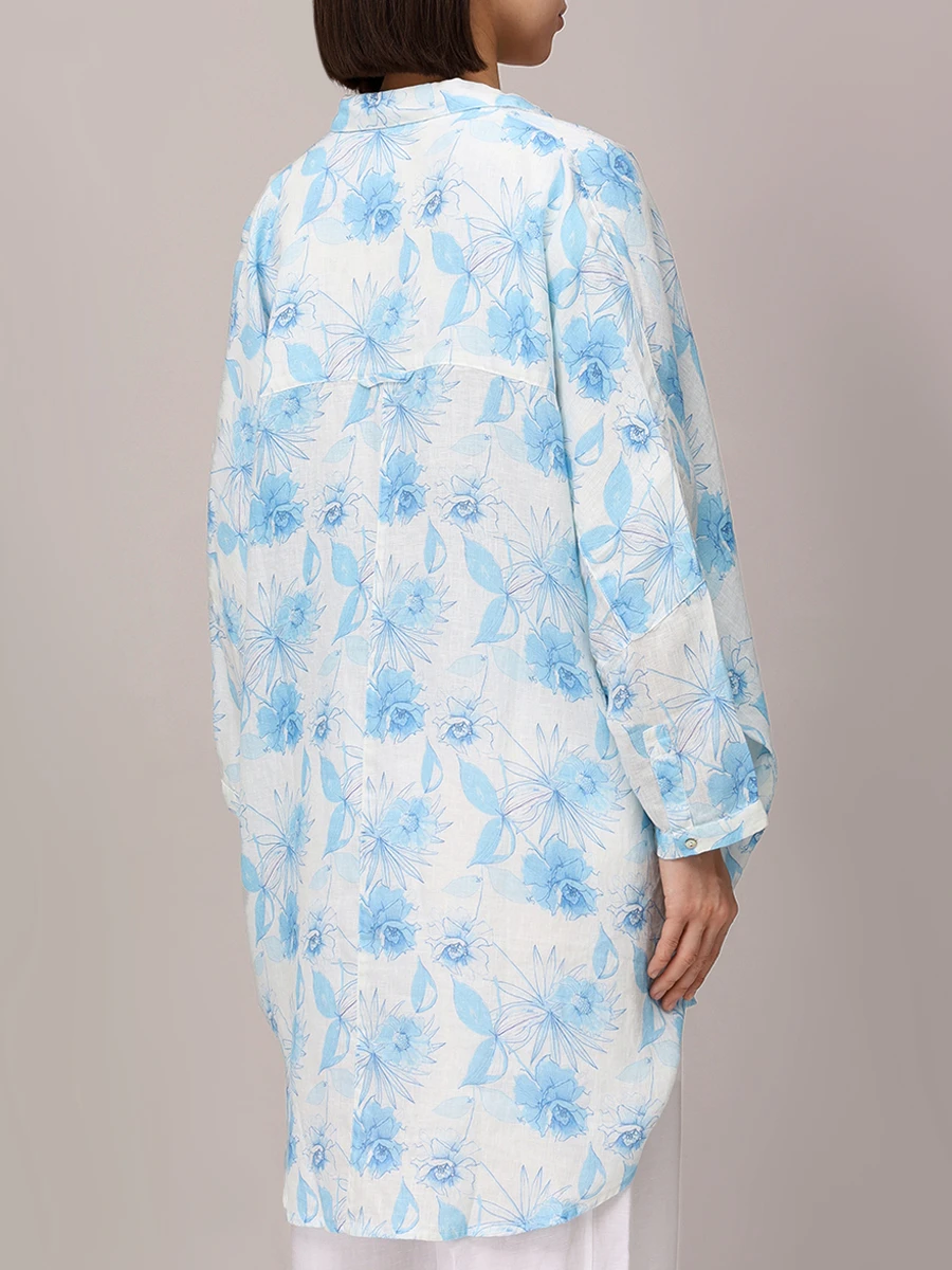 Блуза льняная