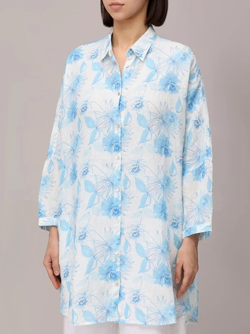 Блуза льняная 120% LINO
