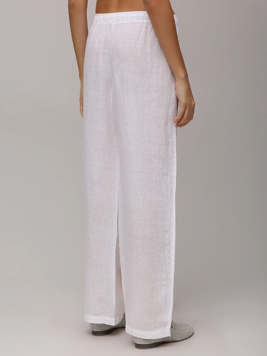 Брюки льняные