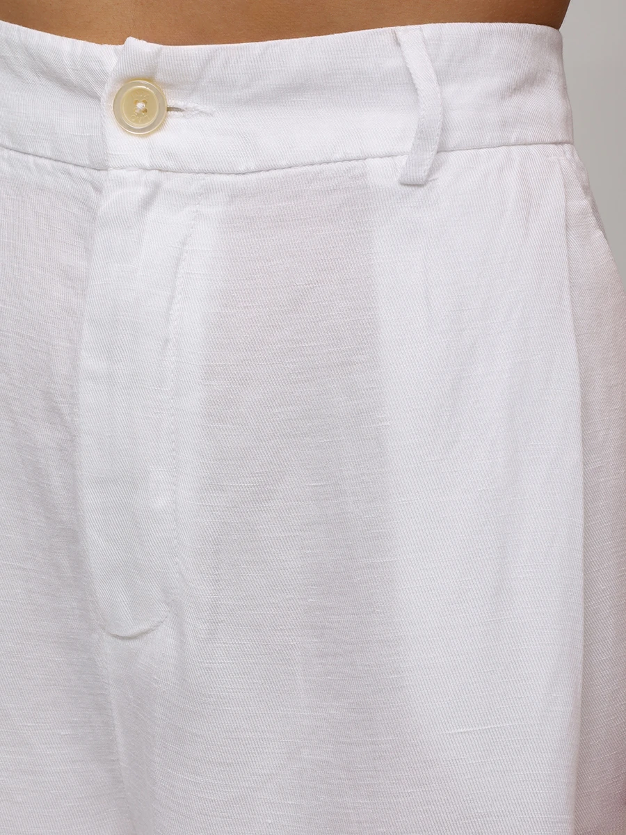 Брюки из льна и лиоцелла