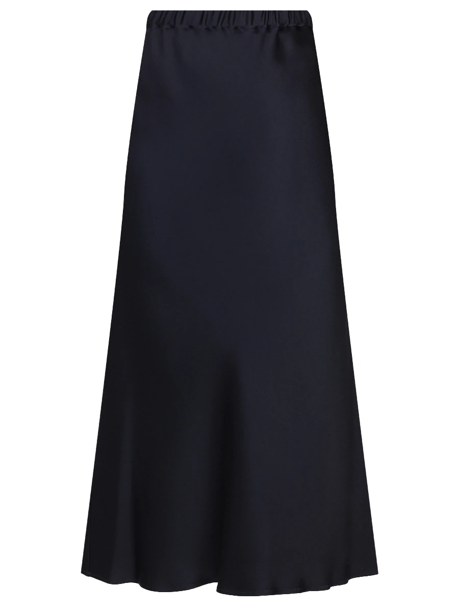 Юбка однотонная