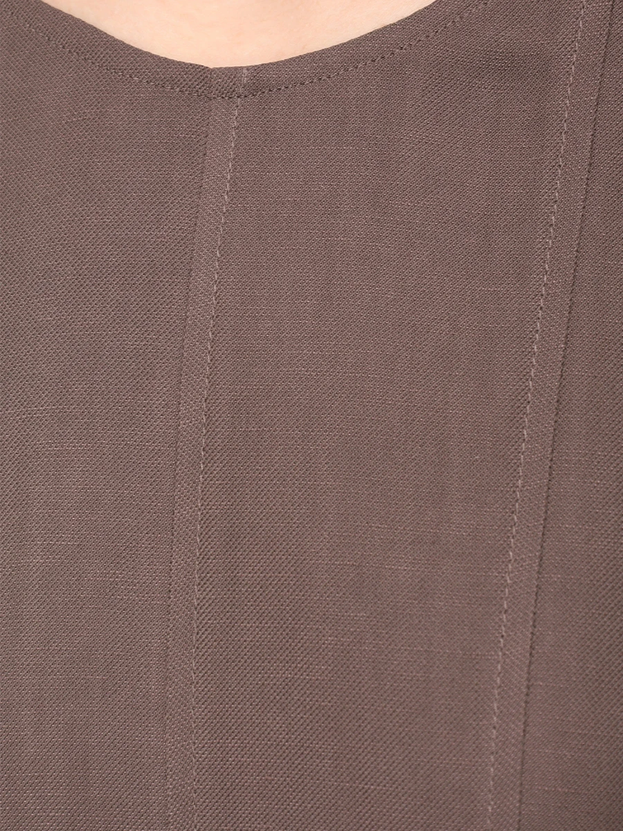 Платье из вискозы и льна