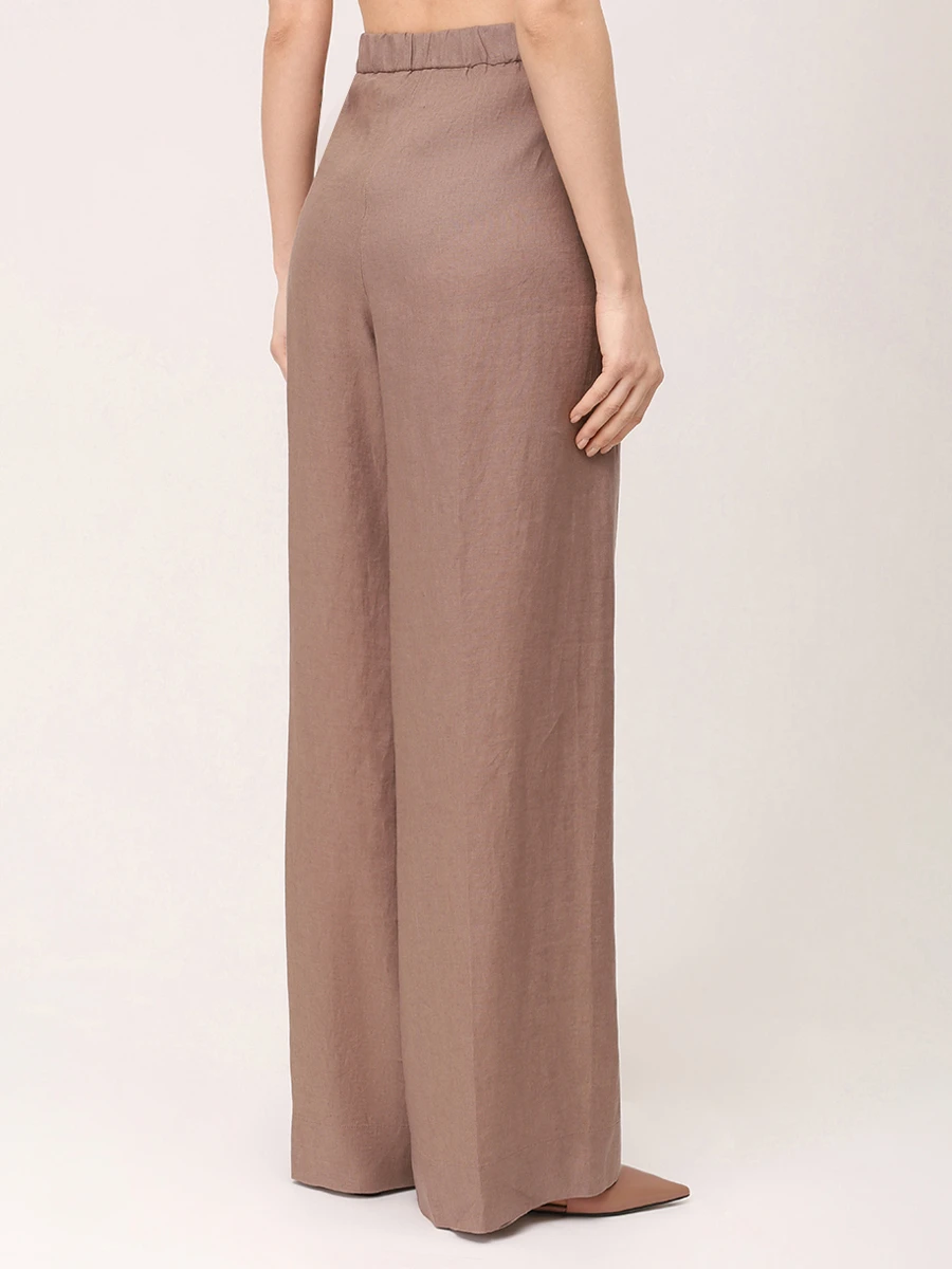 Брюки льняные