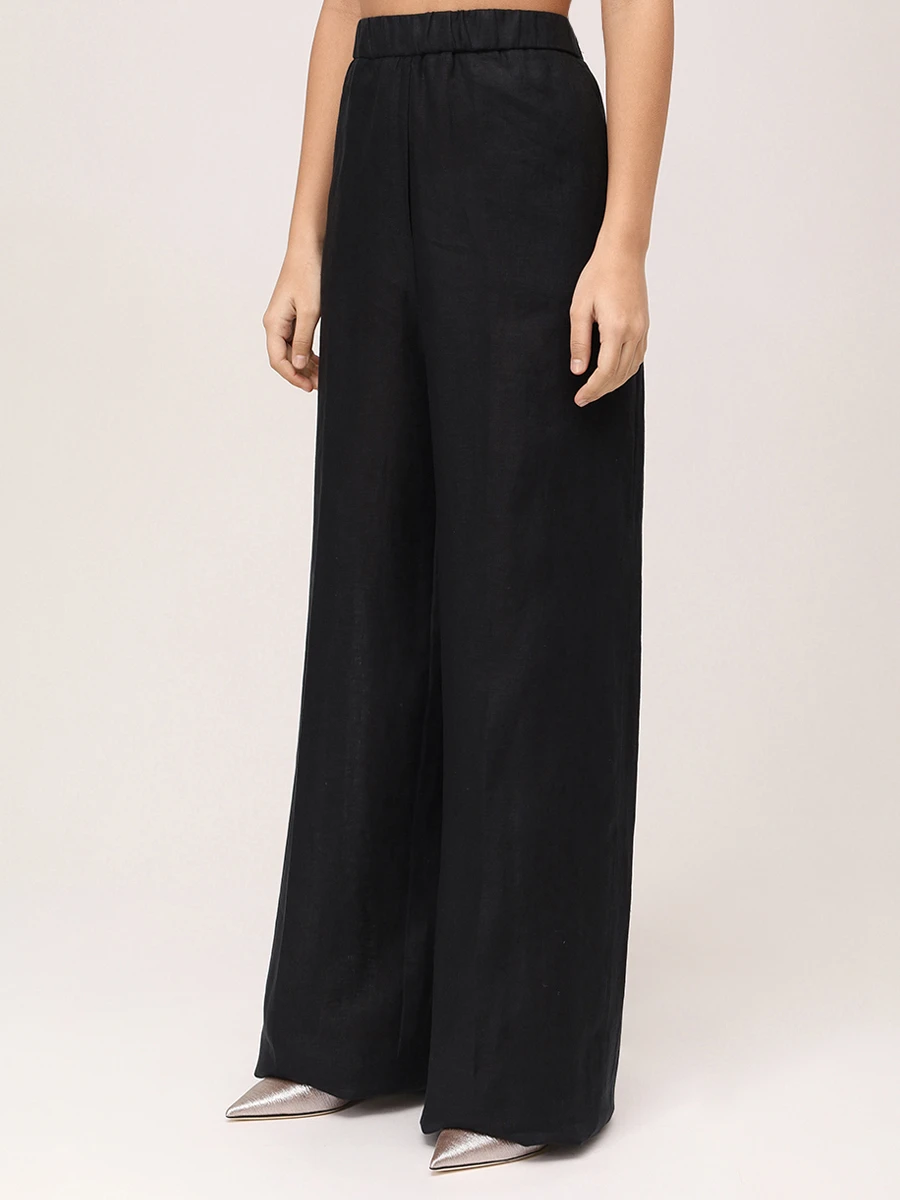 Брюки льняные