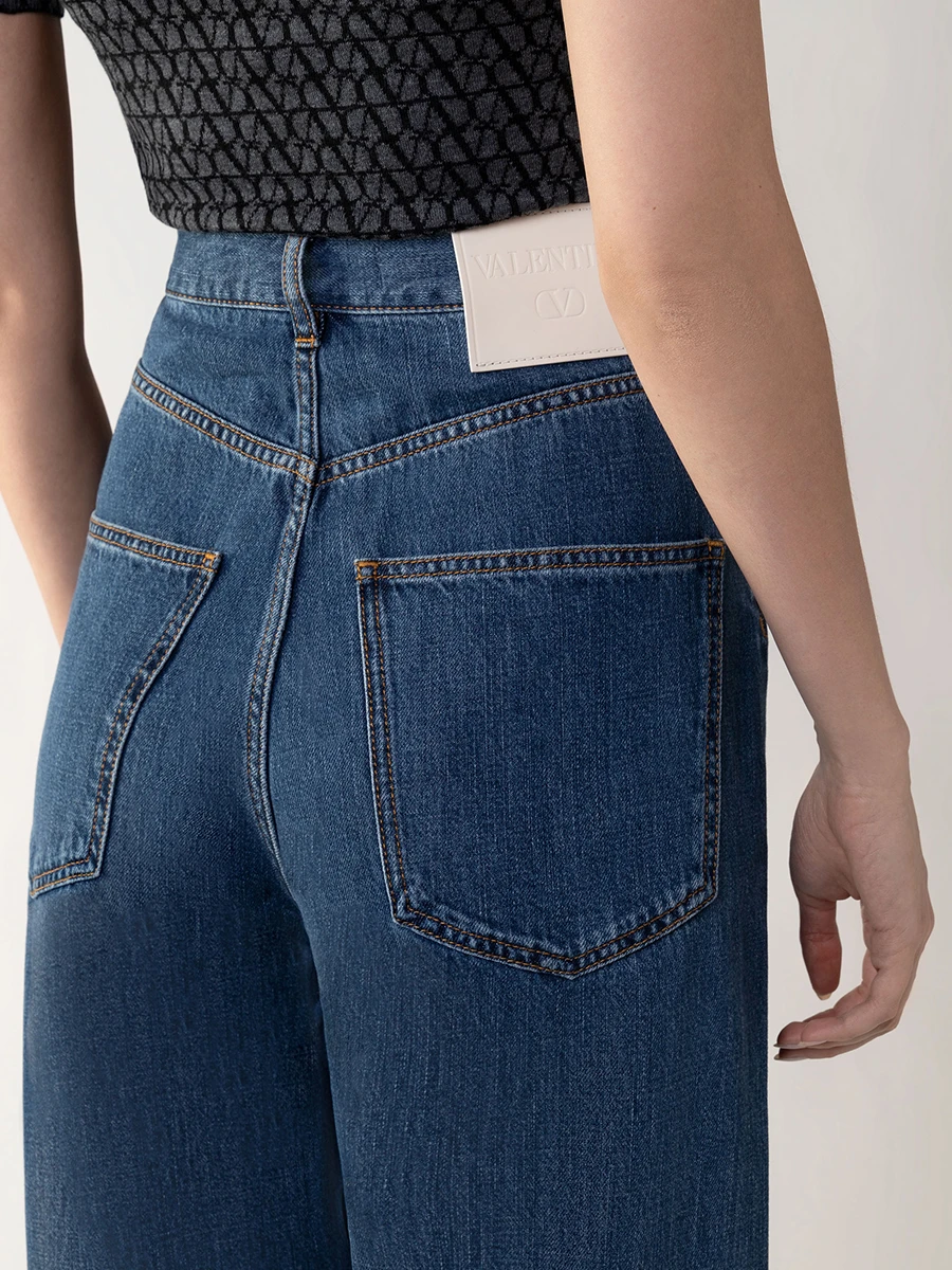 Джинсы из хлопка и лиоцелла