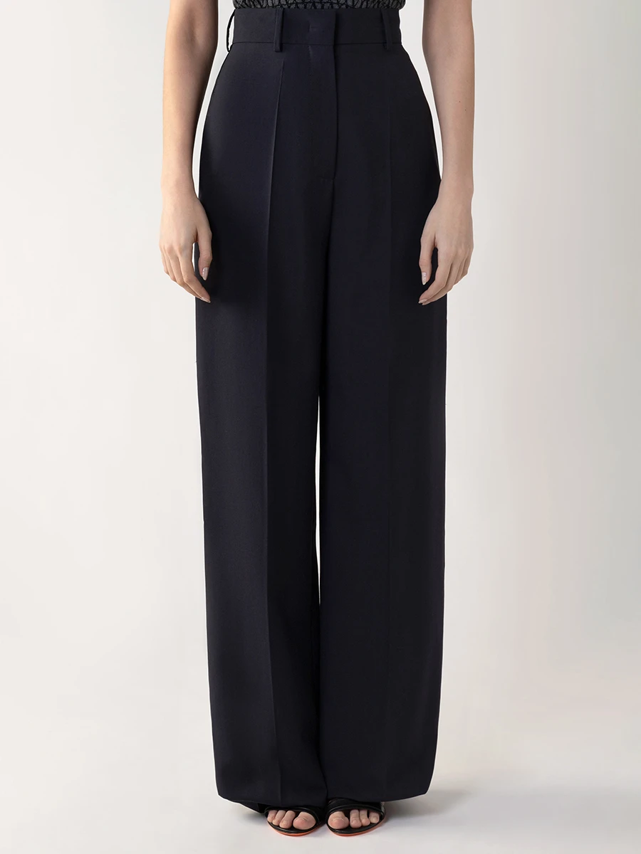 Брюки шерстяные