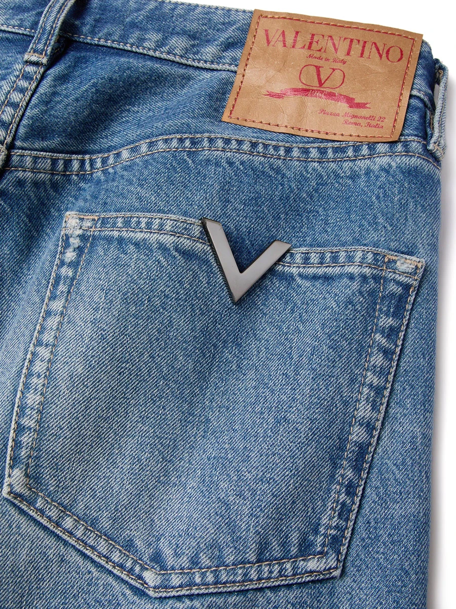 Джинсы хлопковые