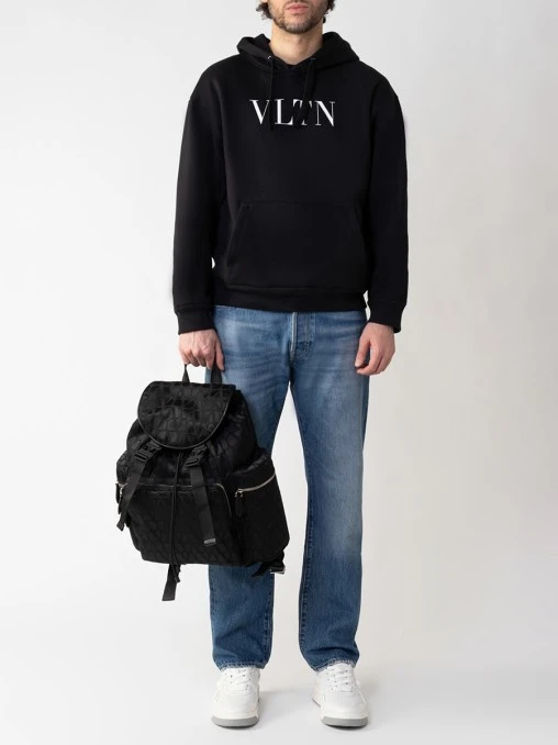 Худи хлопковое VALENTINO