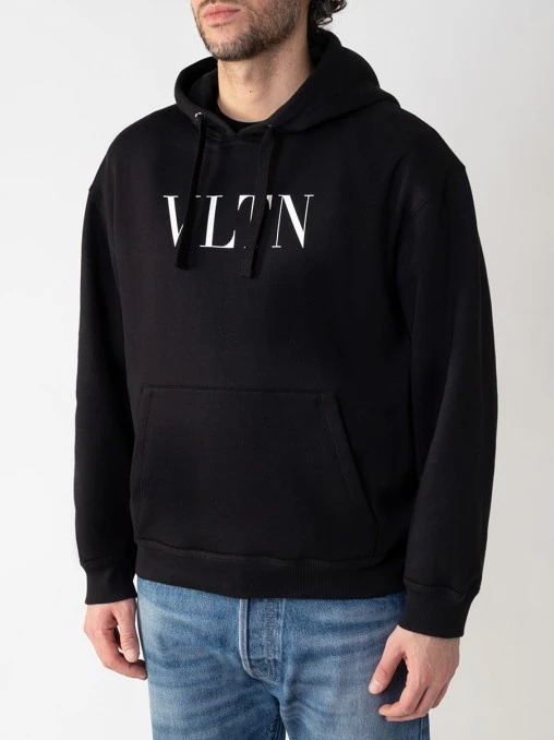 Худи хлопковое VALENTINO