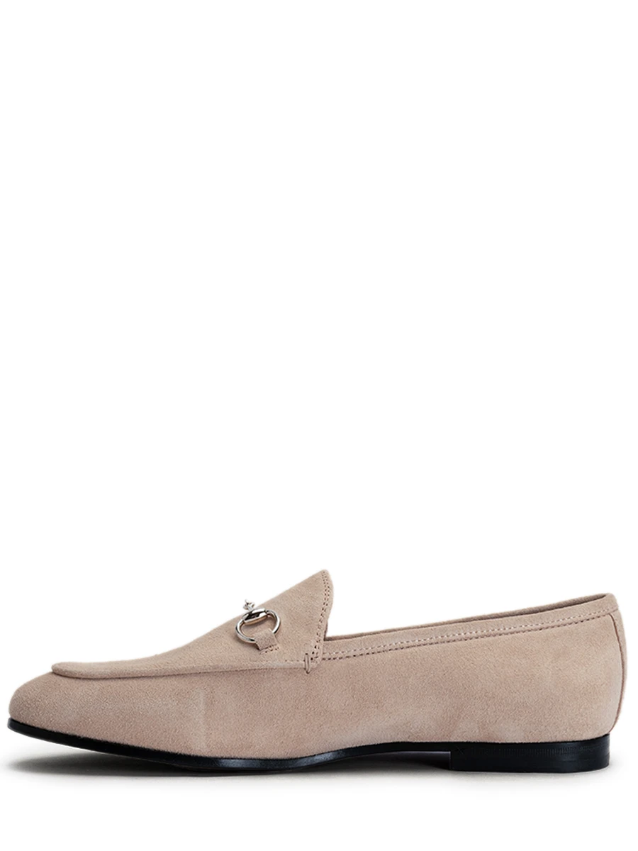 Лоферы замшевые