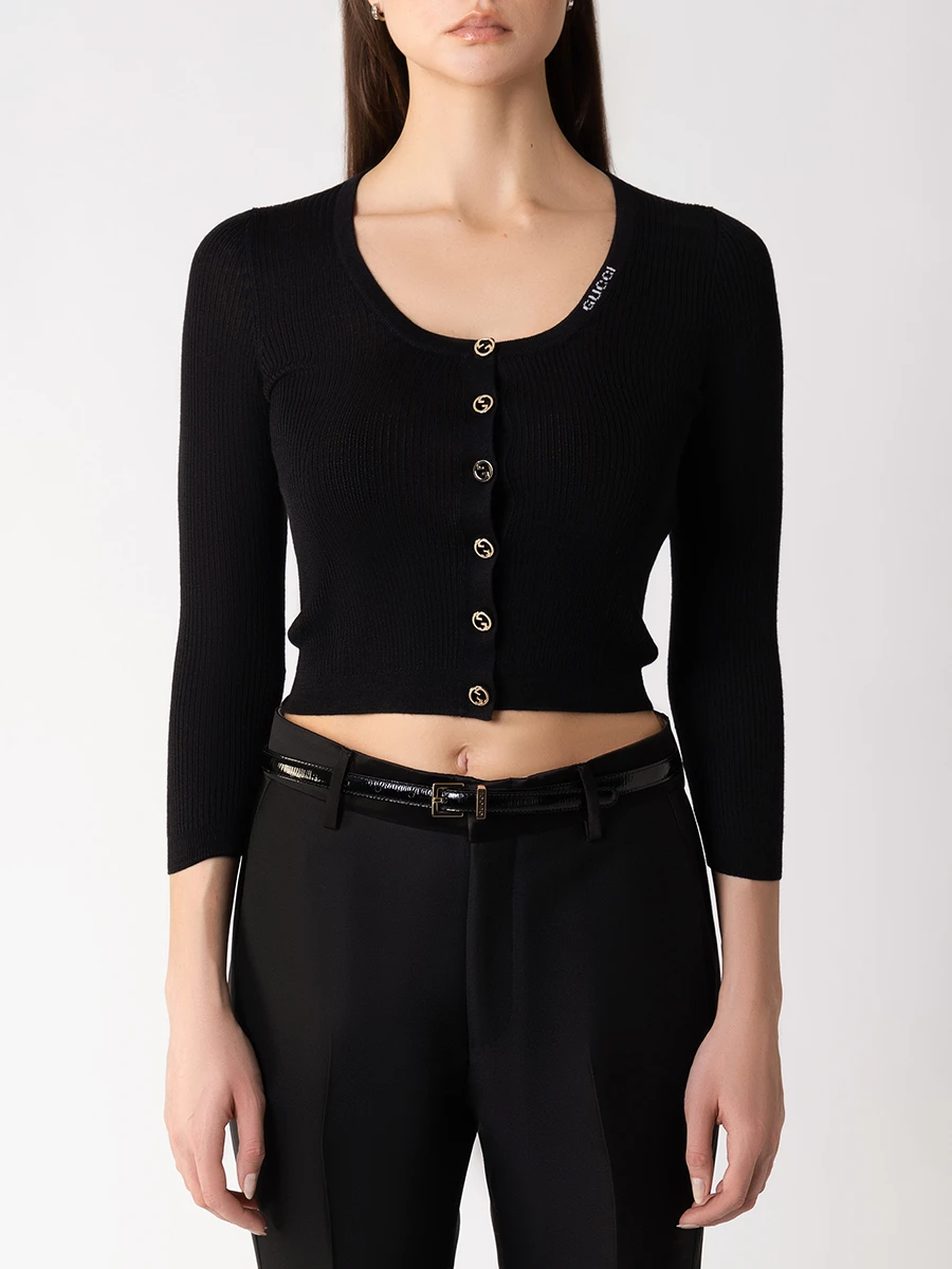 Кардиган шерстяной