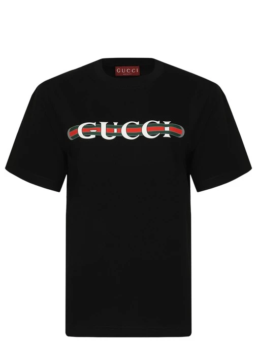 Футболка хлопковая GUCCI