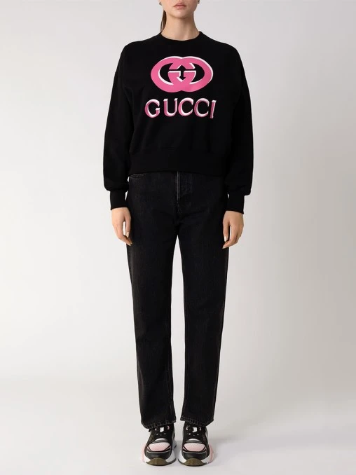 Толстовка хлопковая GUCCI