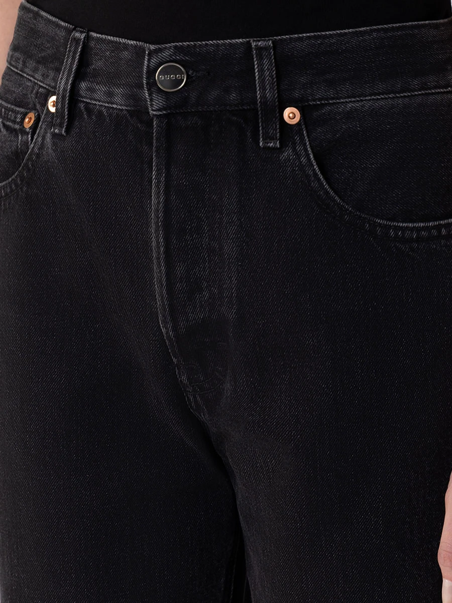 Джинсы хлопковые