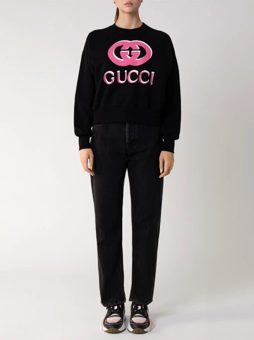 Джинсы хлопковые GUCCI