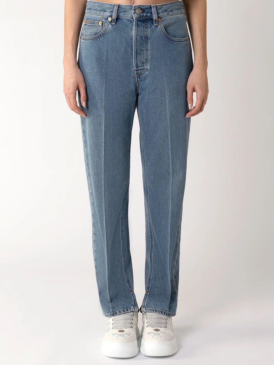 Джинсы хлопковые