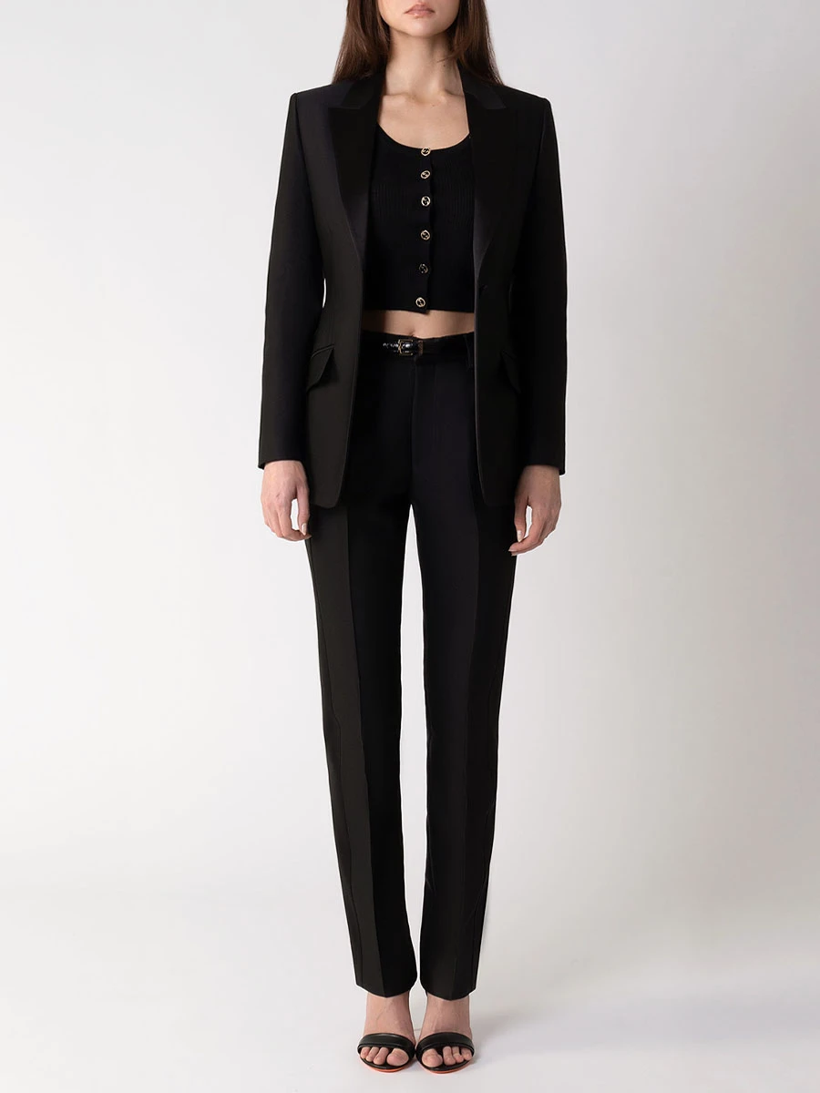 Жакет шерстяной