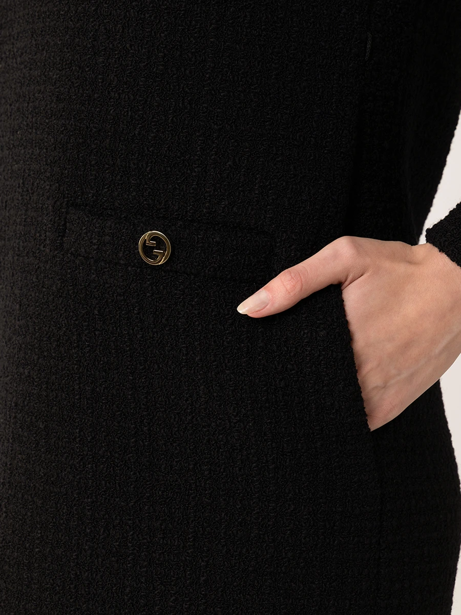 Платье шерстяное