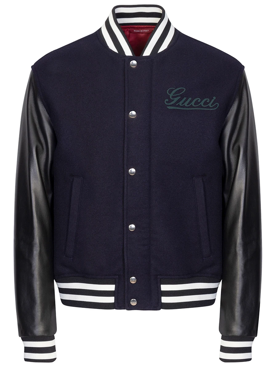 Бомбер комбинированный