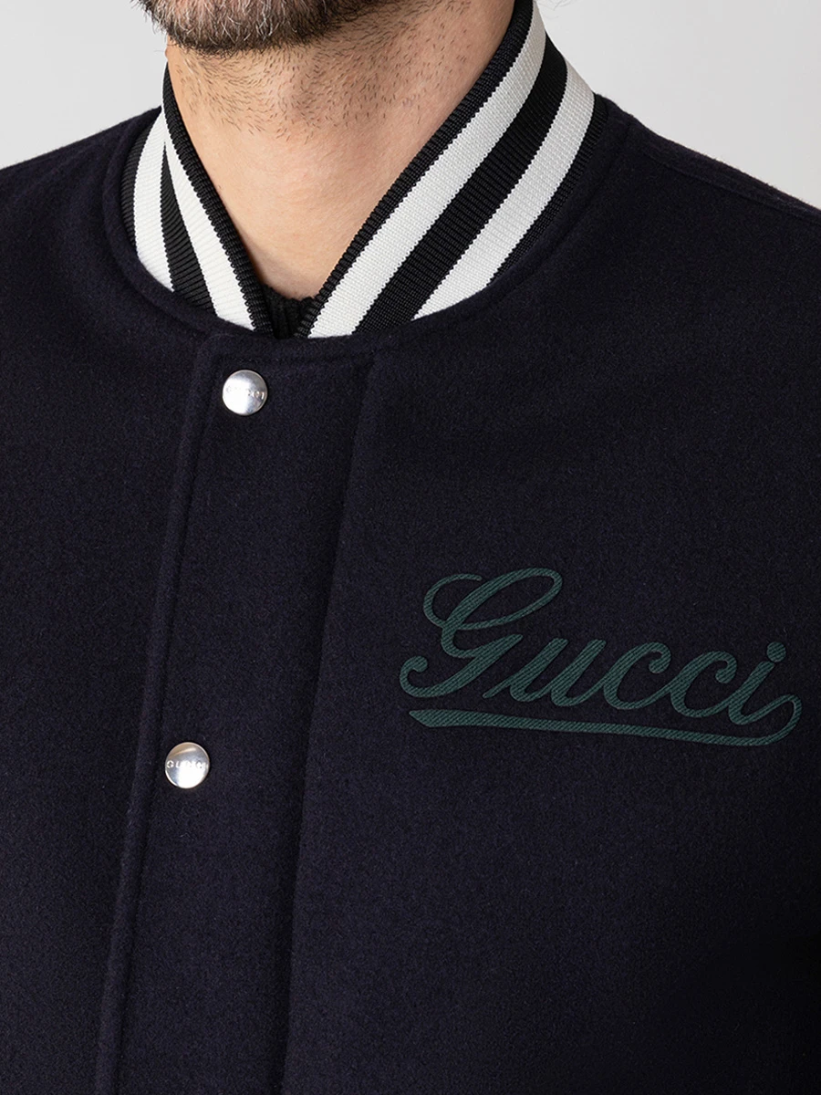 Бомбер комбинированный