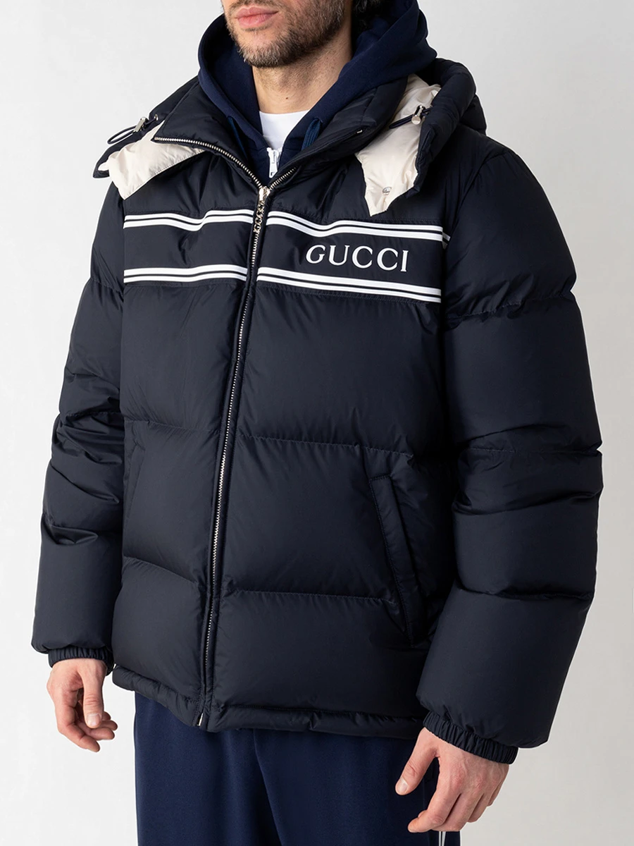 Пуховик стеганый