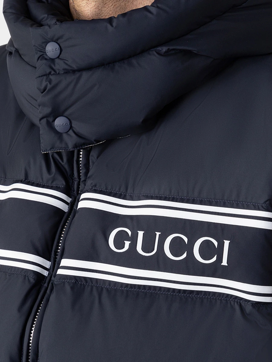 Пуховик стеганый