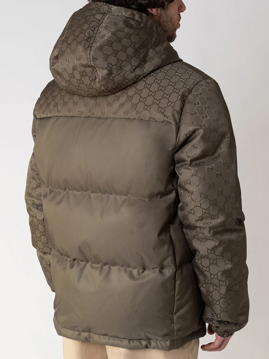 Пуховик стеганый