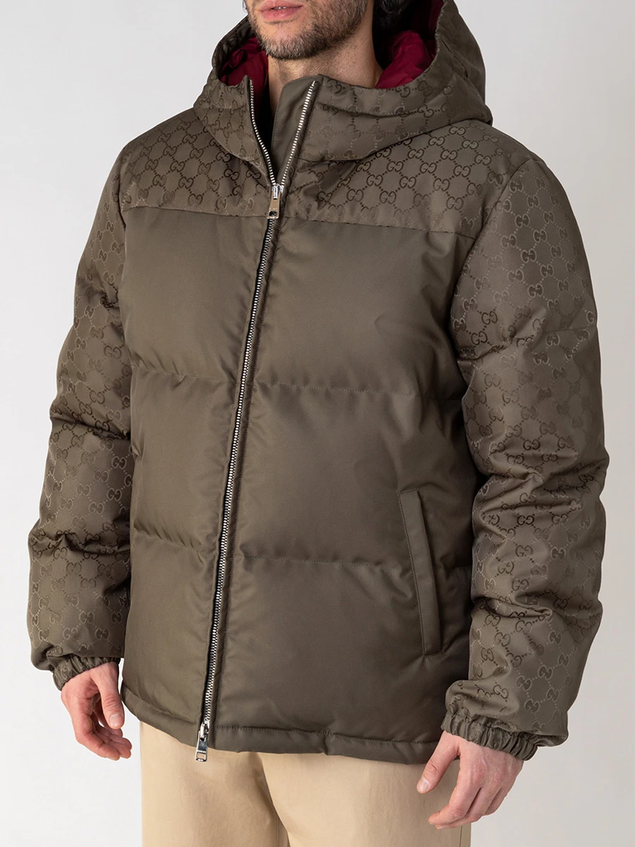 Пуховик стеганый