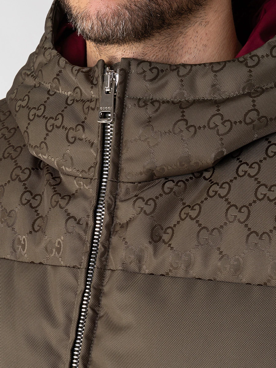 Пуховик стеганый