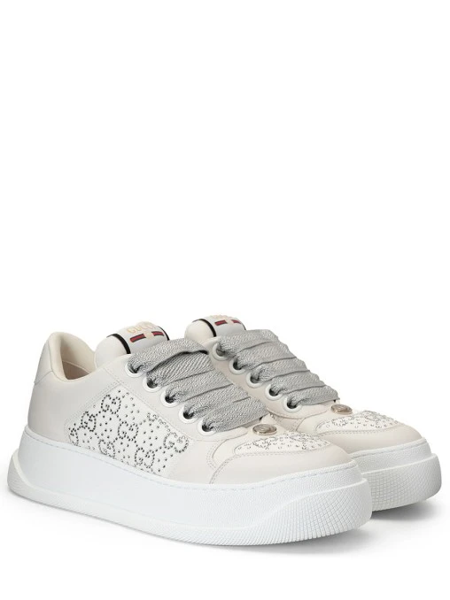 Кеды кожаные GUCCI