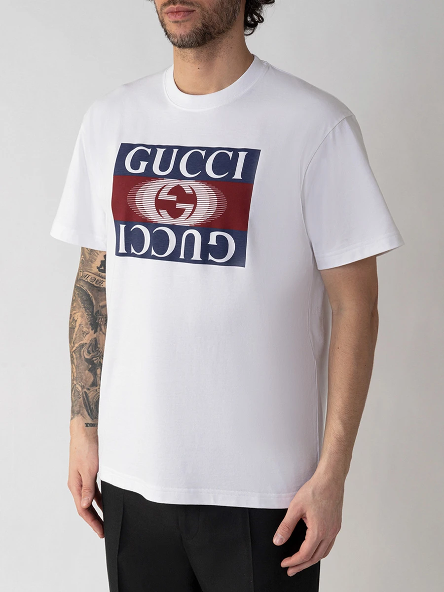 Футболка хлопковая с принтом