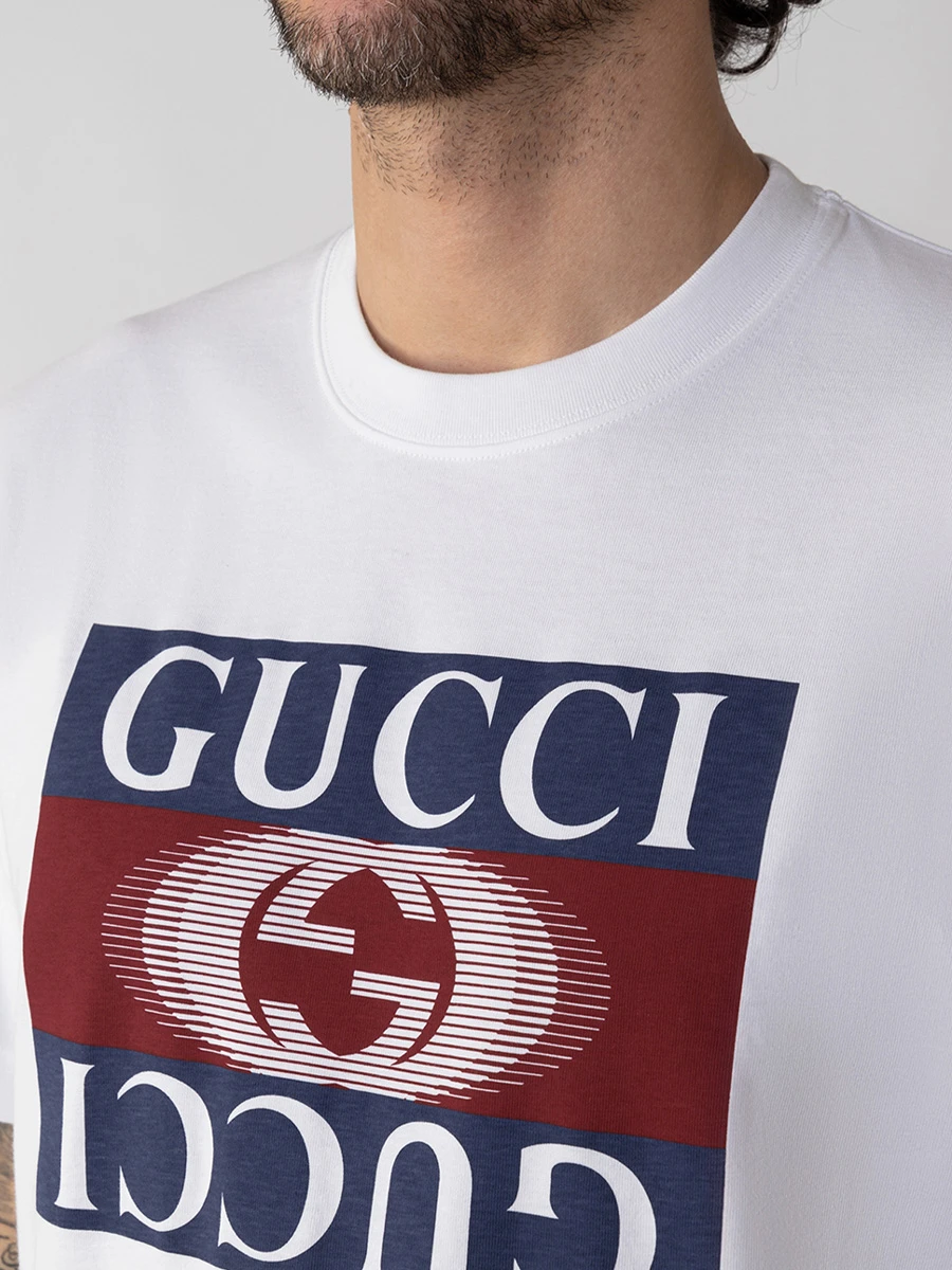 Футболка хлопковая с принтом