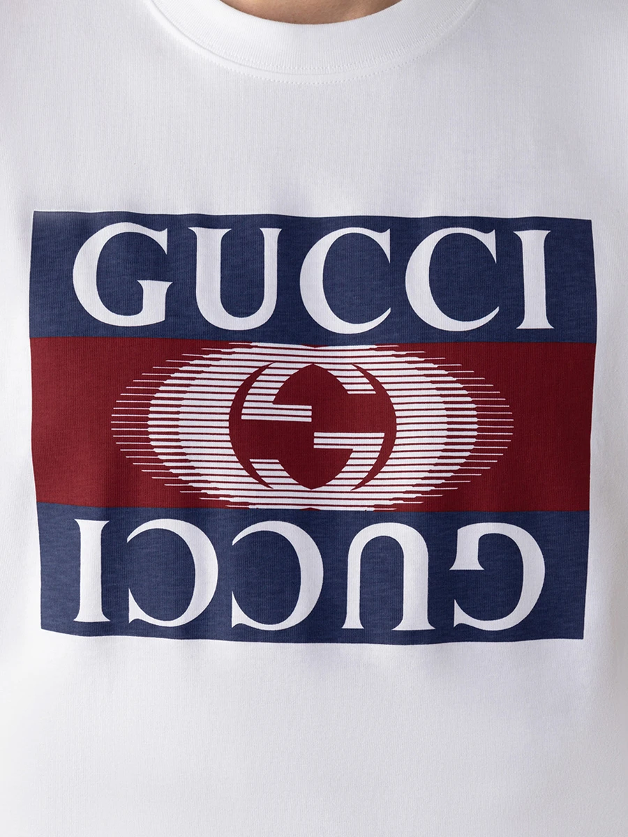 Футболка хлопковая с принтом