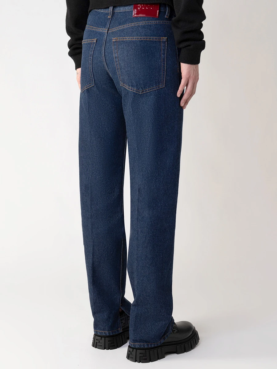 Джинсы хлопковые