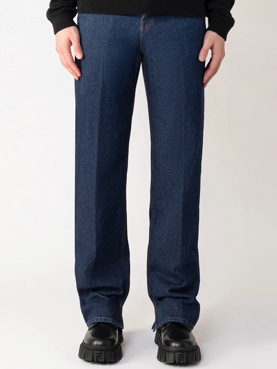 Джинсы хлопковые