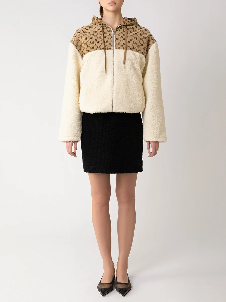 Куртка комбинированная