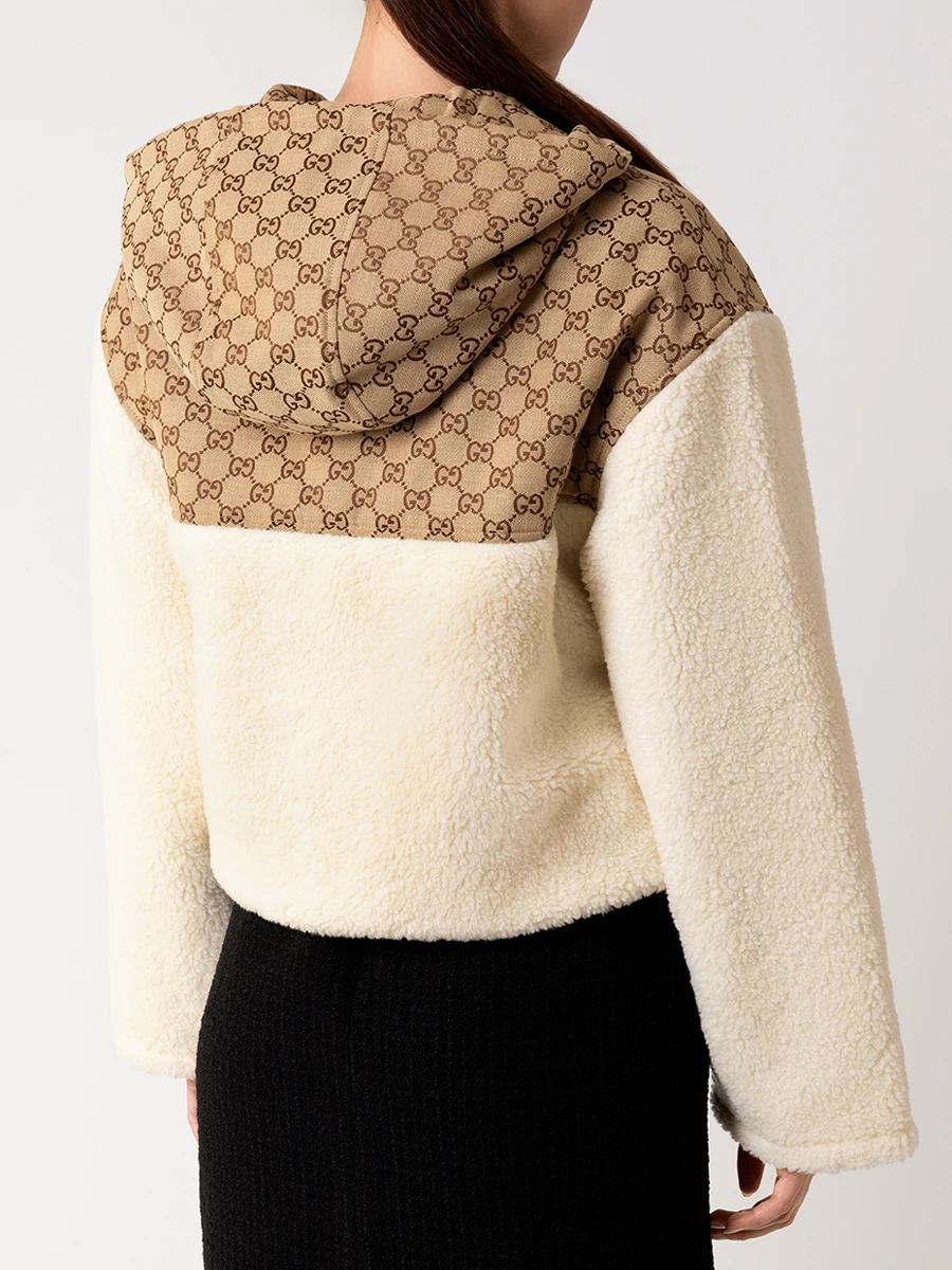 Куртка комбинированная