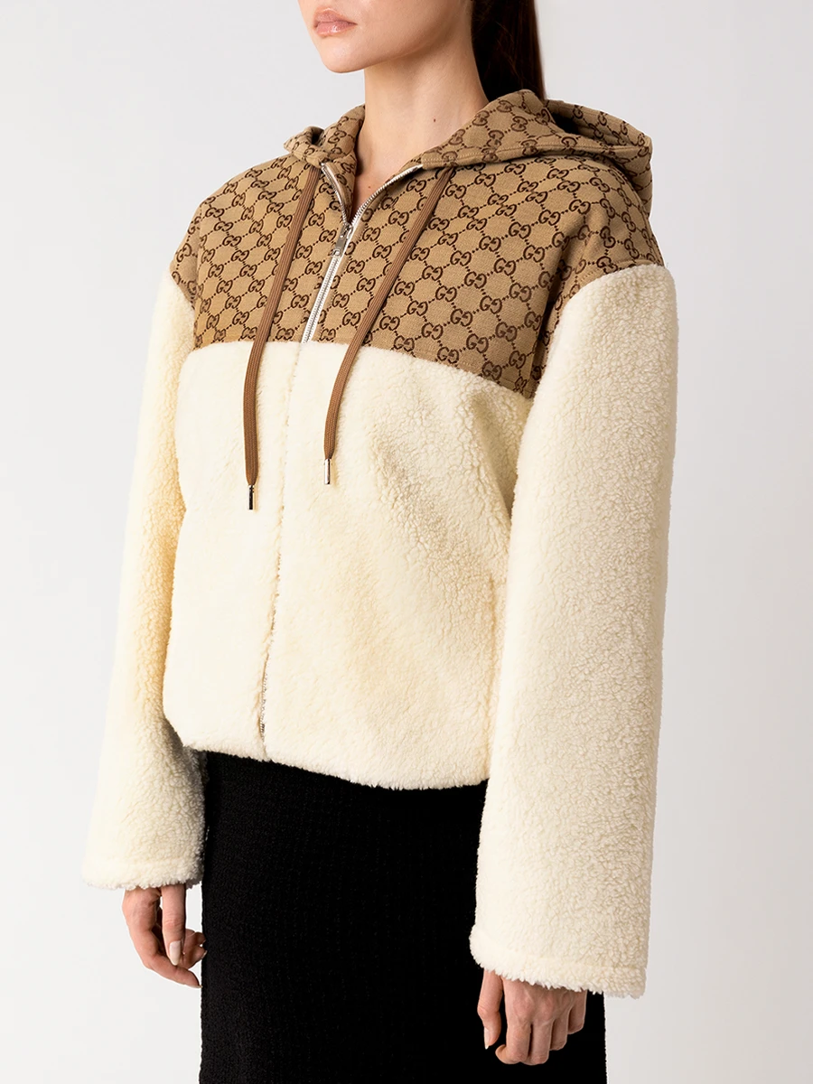 Куртка комбинированная