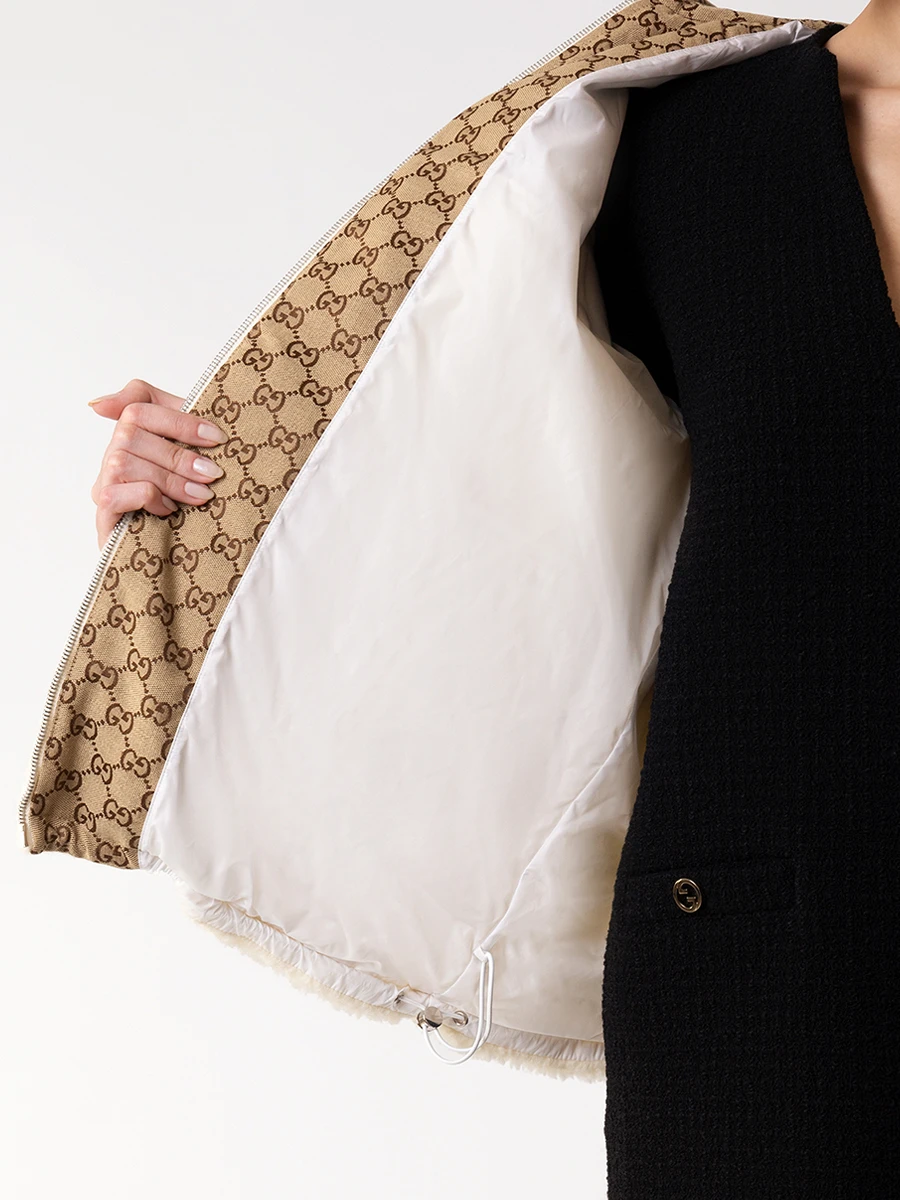 Куртка комбинированная