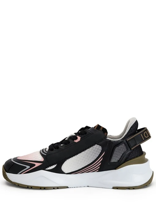 Кроссовки Flow комбинированные FENDI